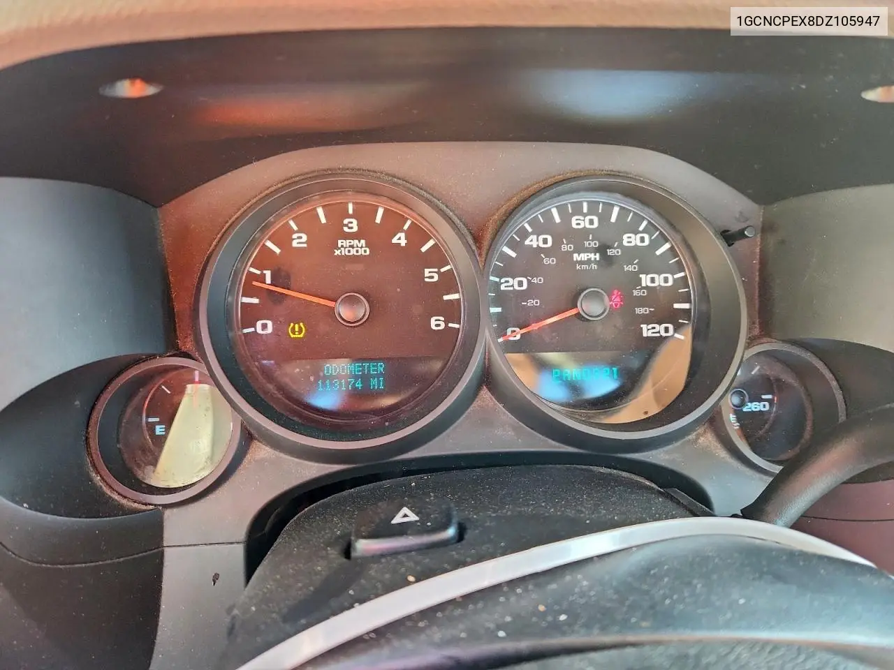 1GCNCPEX8DZ105947 2013 Chevrolet Silverado C1500