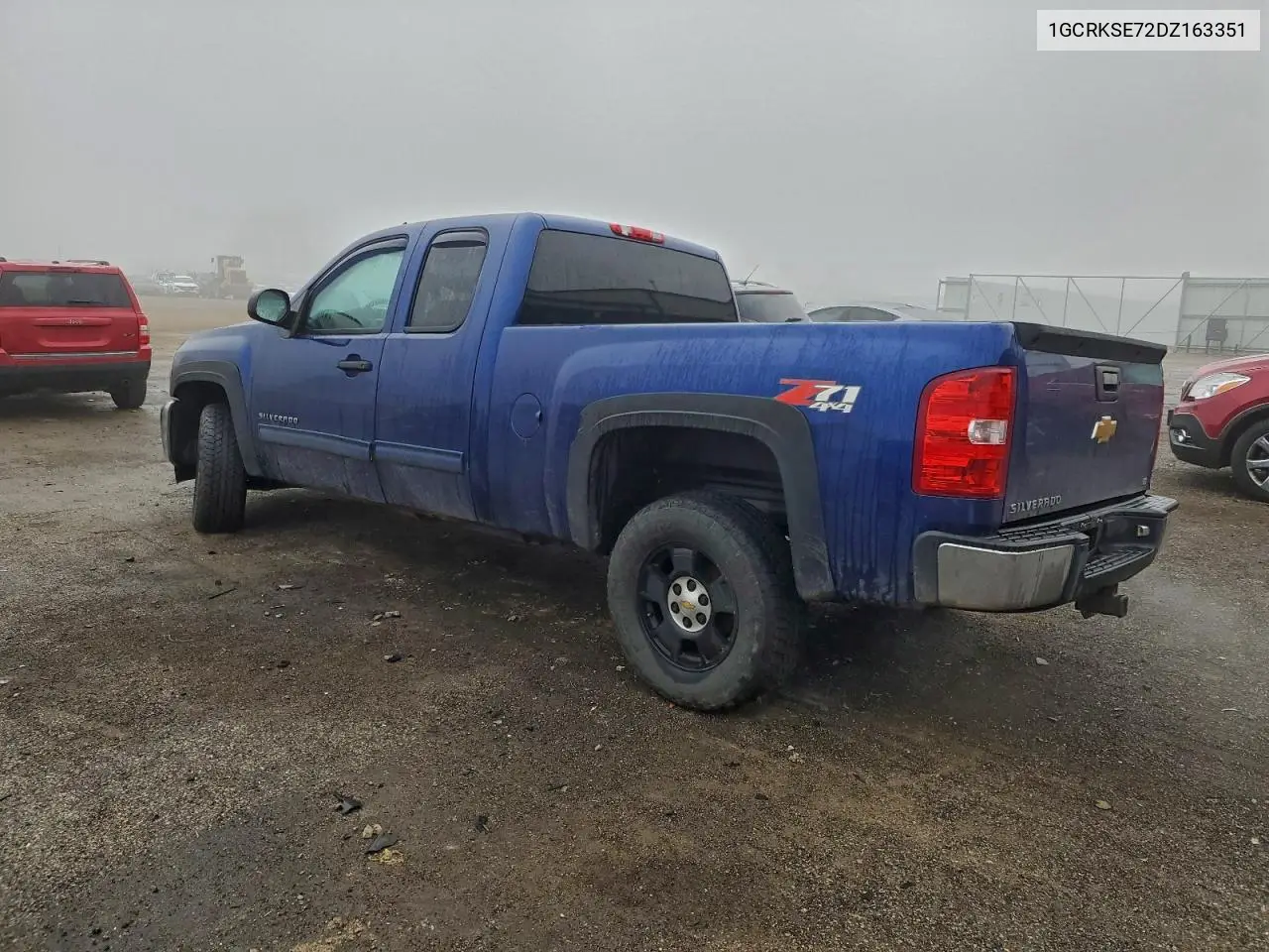 1GCRKSE72DZ163351 2013 Chevrolet Silverado K1500 Lt