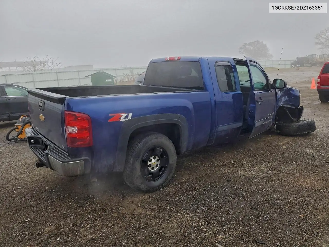 1GCRKSE72DZ163351 2013 Chevrolet Silverado K1500 Lt