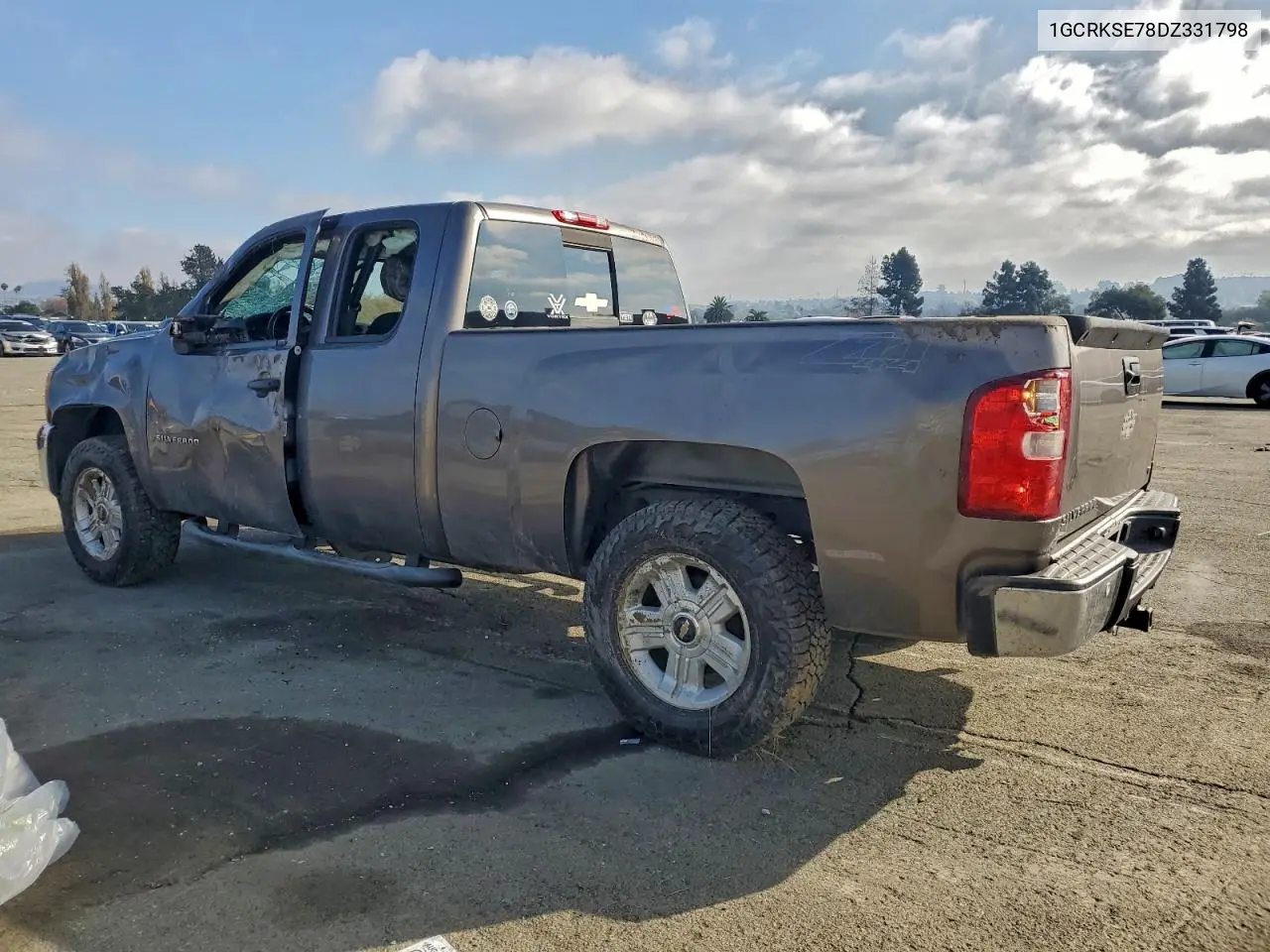 1GCRKSE78DZ331798 2013 Chevrolet Silverado K1500 Lt