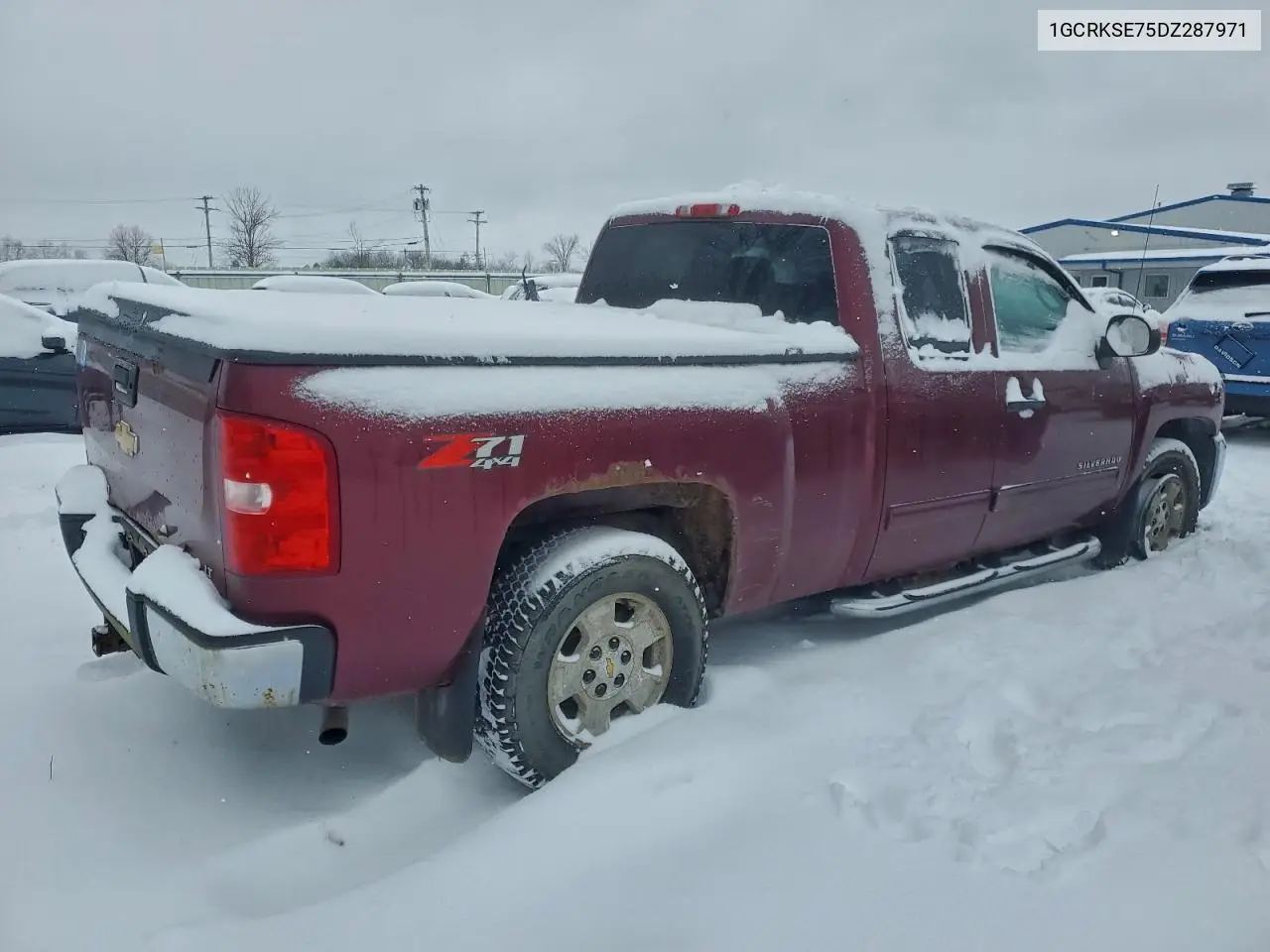 1GCRKSE75DZ287971 2013 Chevrolet Silverado K1500 Lt