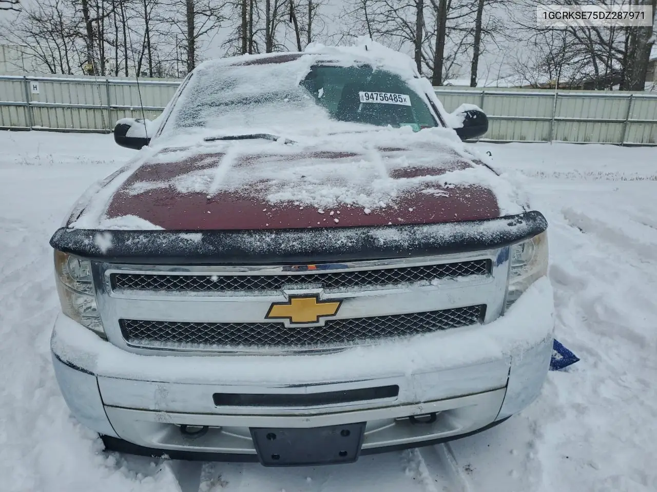 1GCRKSE75DZ287971 2013 Chevrolet Silverado K1500 Lt