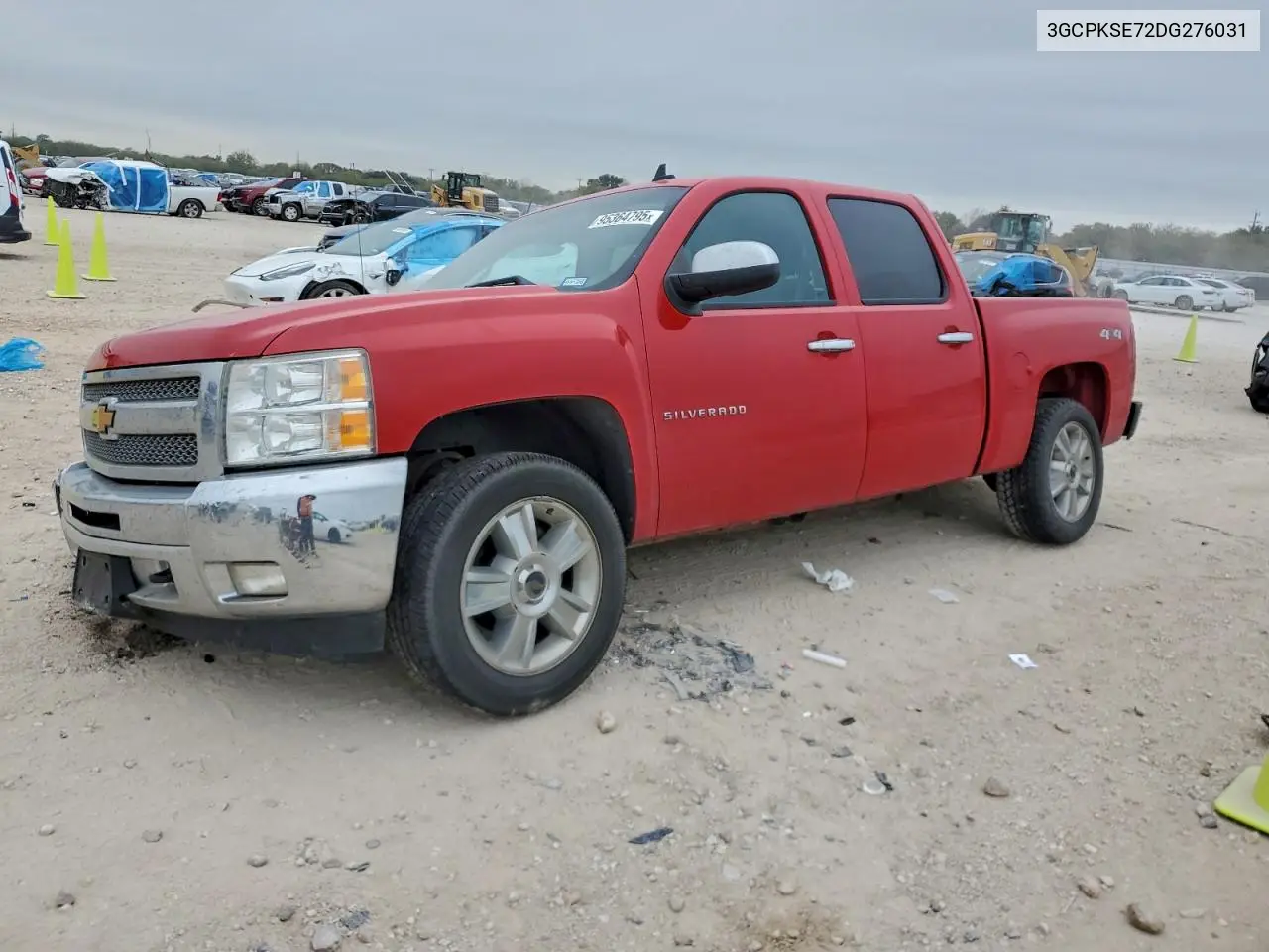 3GCPKSE72DG276031 2013 Chevrolet Silverado K1500 Lt