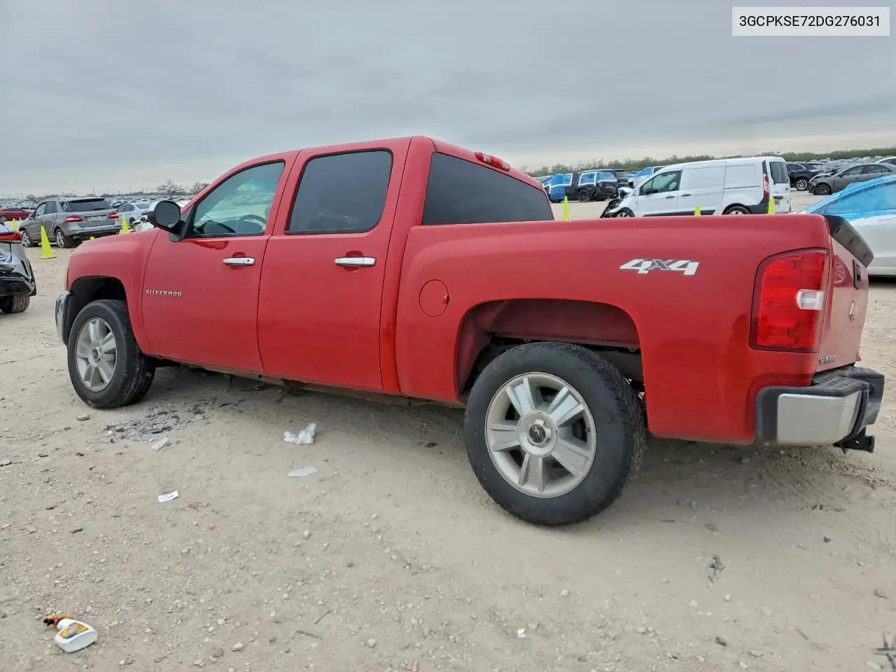 3GCPKSE72DG276031 2013 Chevrolet Silverado K1500 Lt