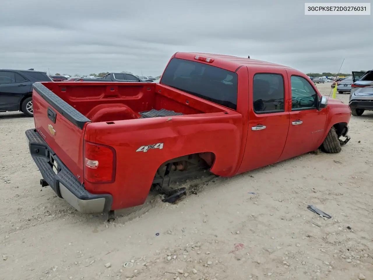 3GCPKSE72DG276031 2013 Chevrolet Silverado K1500 Lt
