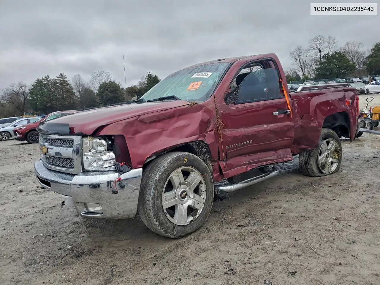 1GCNKSE04DZ235443 2013 Chevrolet Silverado K1500 Lt