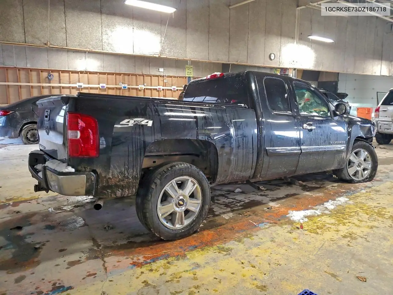 1GCRKSE73DZ186718 2013 Chevrolet Silverado K1500 Lt