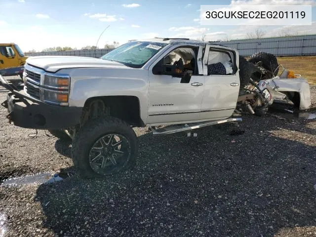 2014 Chevrolet Silverado K1500 Ltz VIN: 3GCUKSEC2EG201119 Lot: 41929244