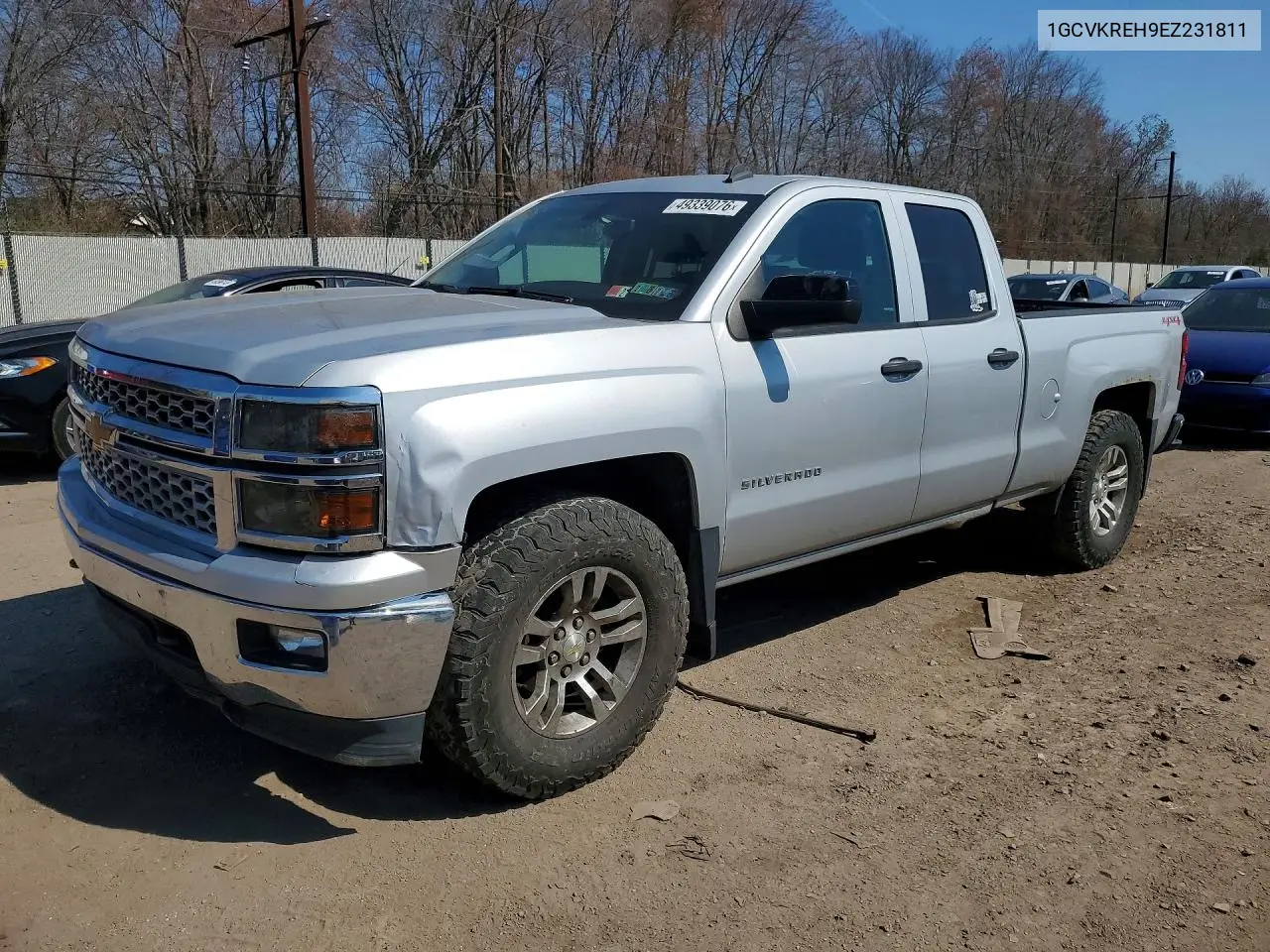 1GCVKREH9EZ231811 2014 Chevrolet Silverado K1500 Lt