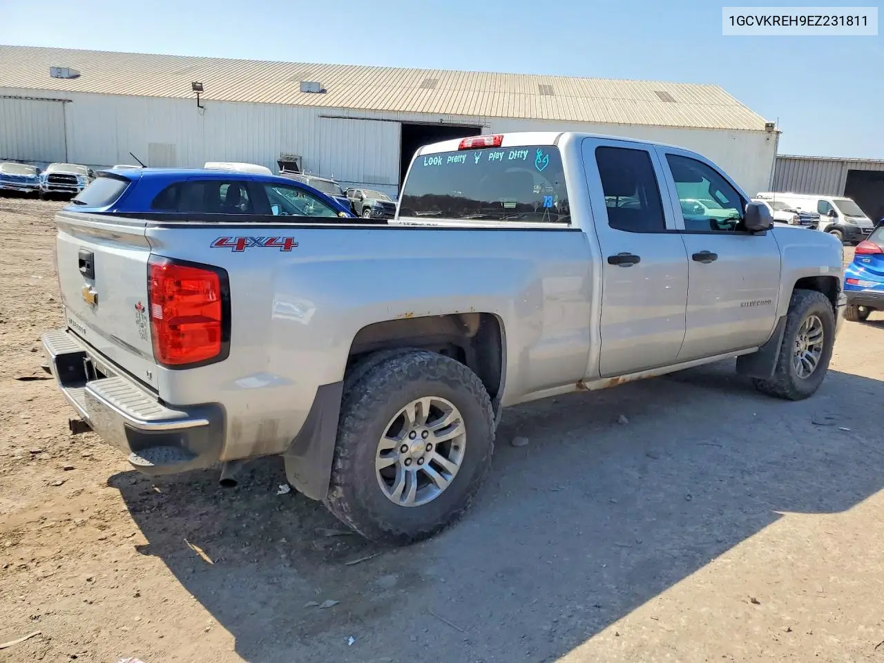 1GCVKREH9EZ231811 2014 Chevrolet Silverado K1500 Lt