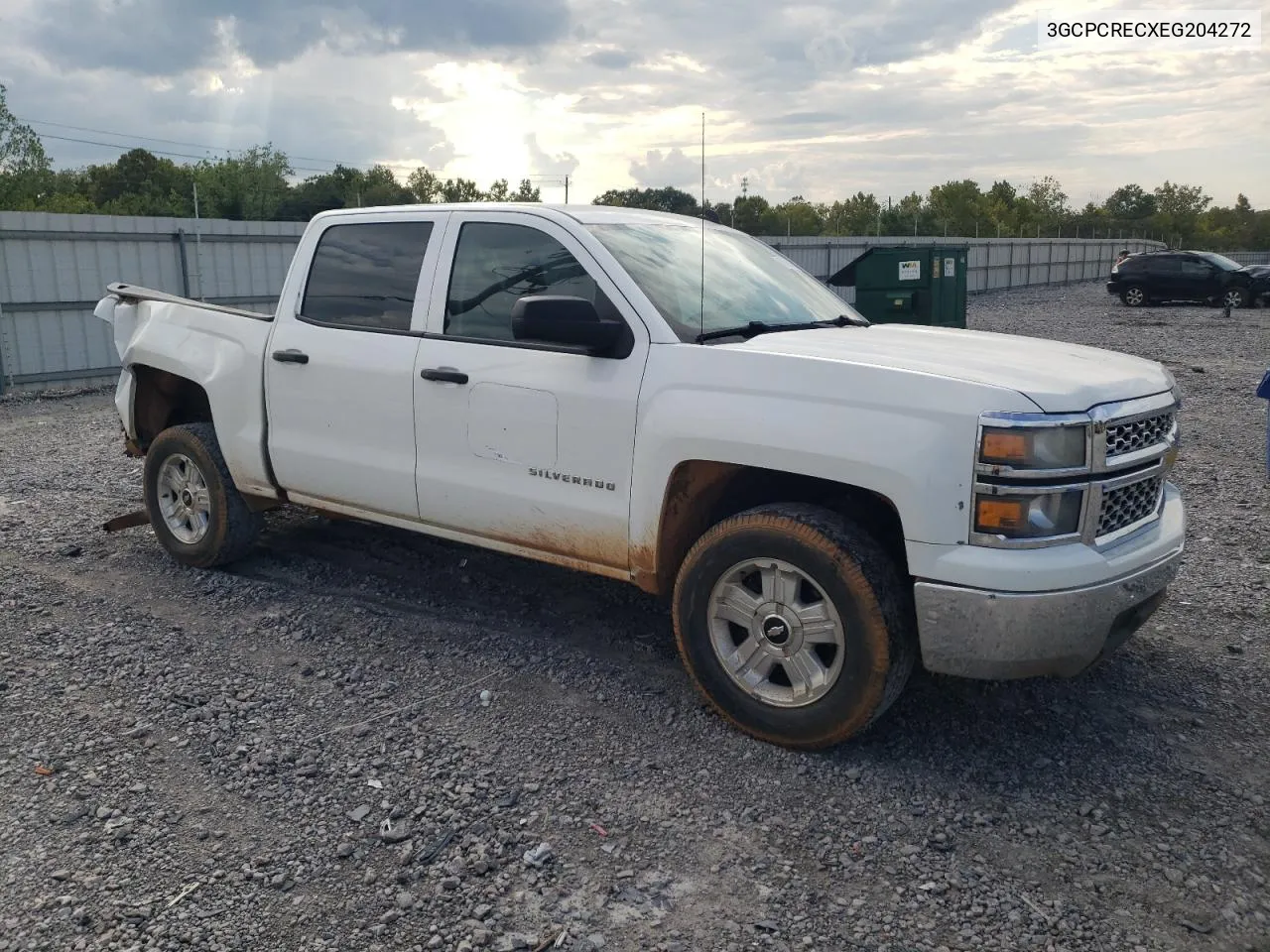 2014 Chevrolet Silverado C1500 Lt VIN: 3GCPCRECXEG204272 Lot: 70989054