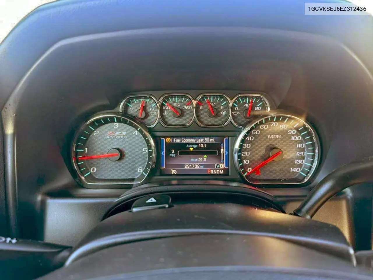 1GCVKSEJ6EZ312436 2014 Chevrolet Silverado K1500 Ltz