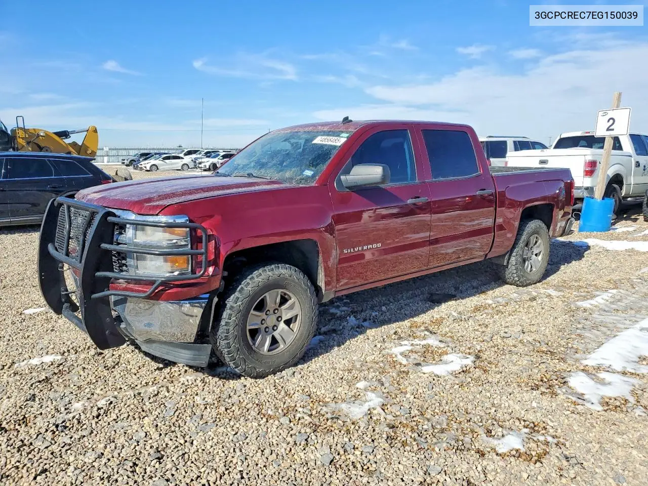 3GCPCREC7EG150039 2014 Chevrolet Silverado C1500 Lt