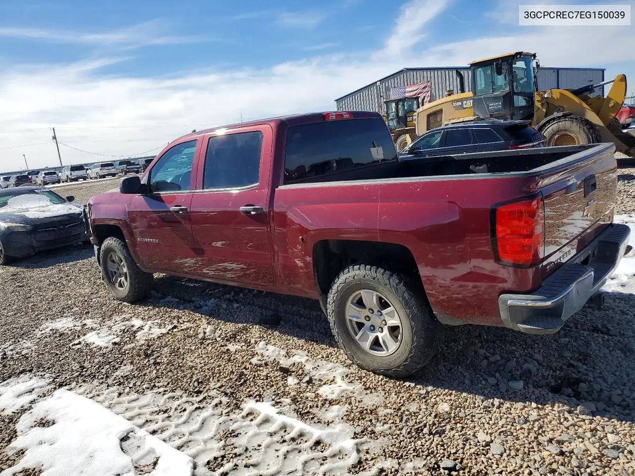 3GCPCREC7EG150039 2014 Chevrolet Silverado C1500 Lt