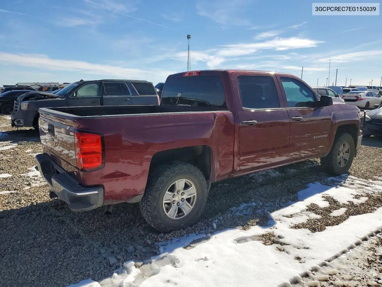 3GCPCREC7EG150039 2014 Chevrolet Silverado C1500 Lt
