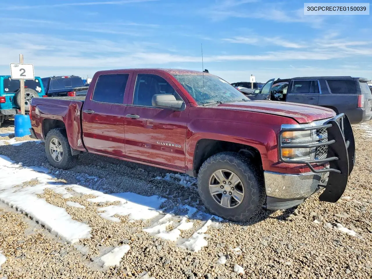 3GCPCREC7EG150039 2014 Chevrolet Silverado C1500 Lt