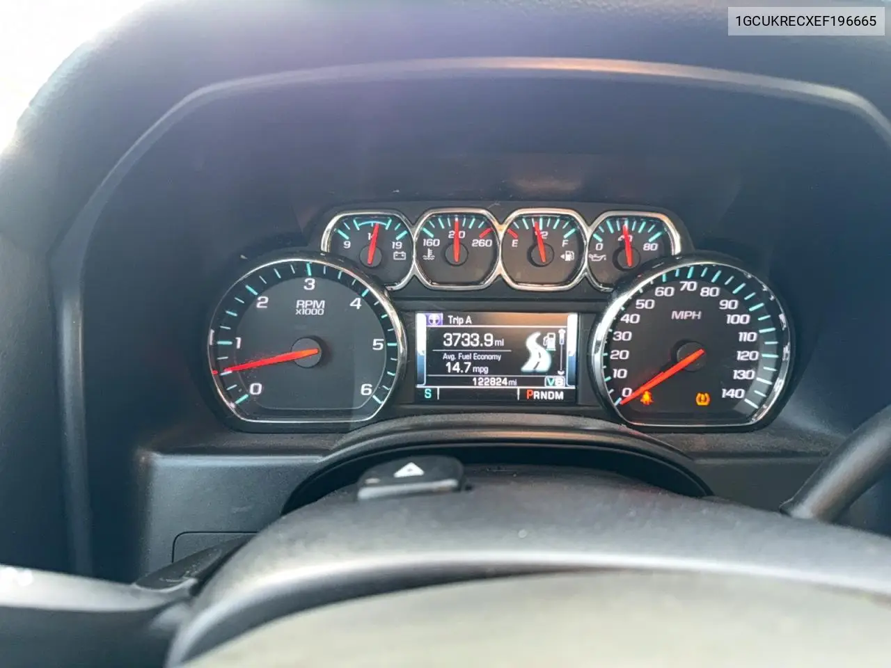 1GCUKRECXEF196665 2014 Chevrolet Silverado K1500 Lt