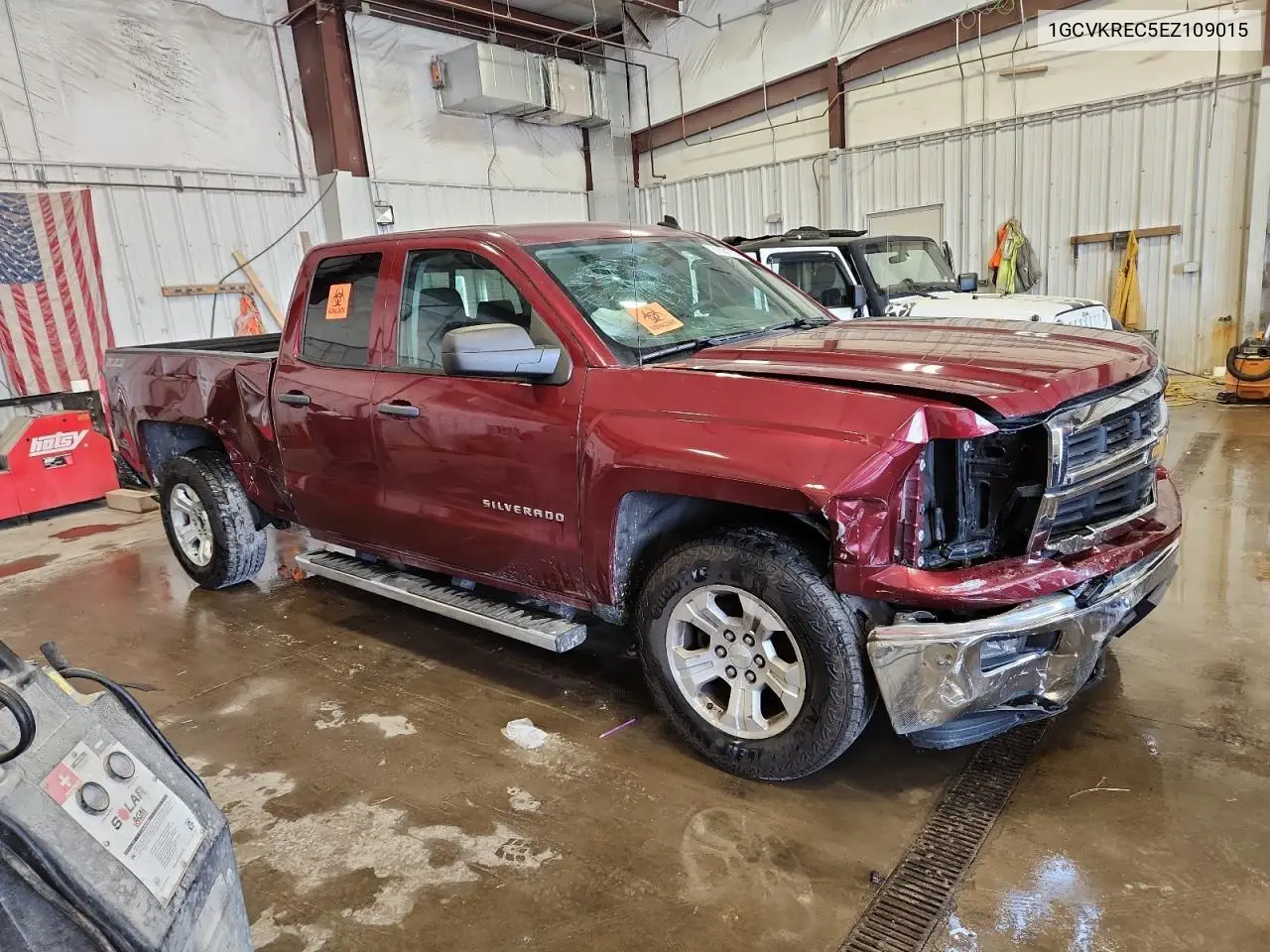 1GCVKREC5EZ109015 2014 Chevrolet Silverado K1500 Lt
