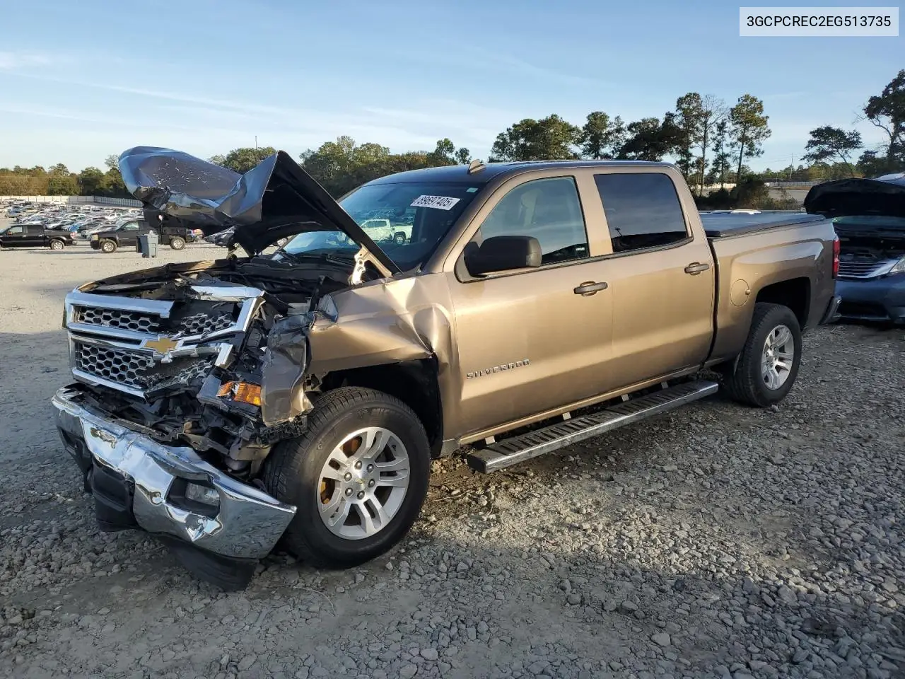 3GCPCREC2EG513735 2014 Chevrolet Silverado C1500 Lt