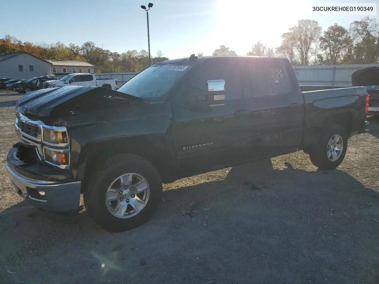 3GCUKREH0EG190349 2014 Chevrolet Silverado K1500 Lt