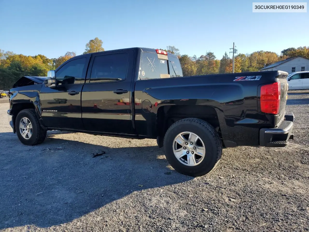 3GCUKREH0EG190349 2014 Chevrolet Silverado K1500 Lt