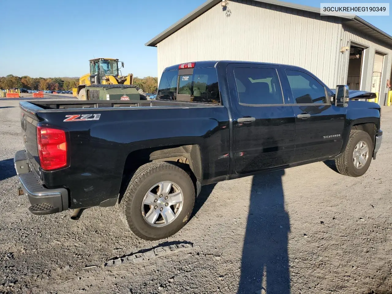 3GCUKREH0EG190349 2014 Chevrolet Silverado K1500 Lt