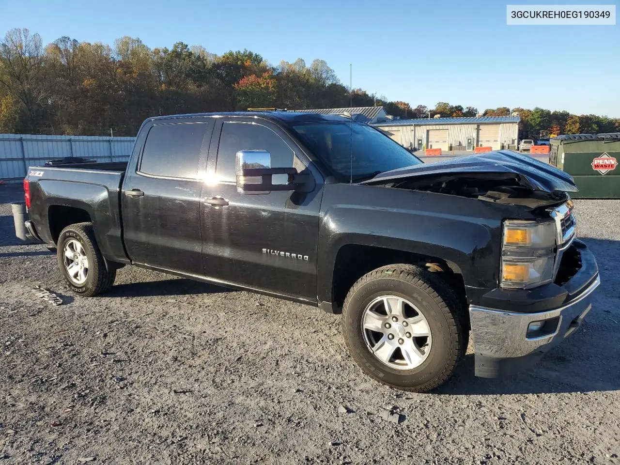 3GCUKREH0EG190349 2014 Chevrolet Silverado K1500 Lt