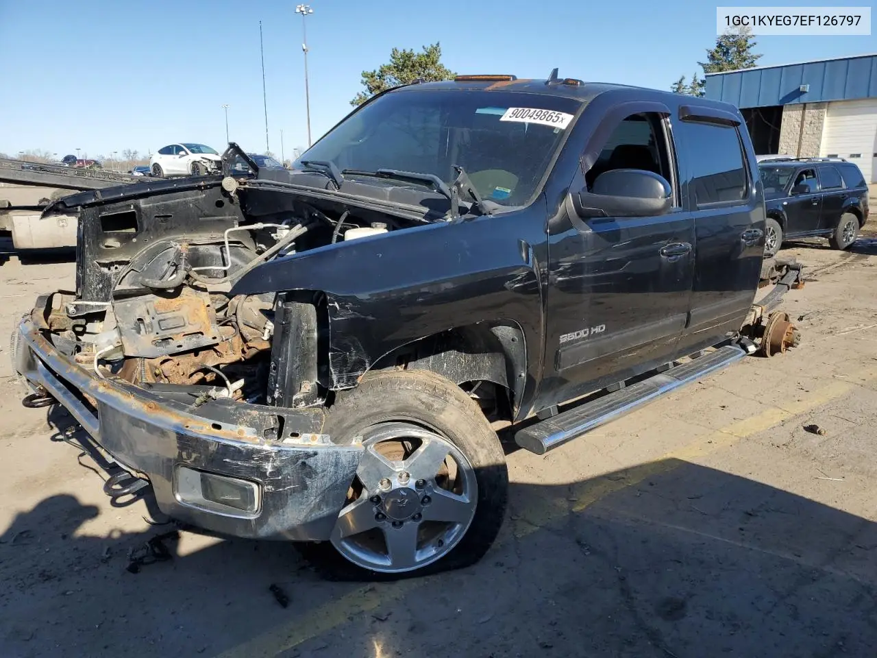 1GC1KYEG7EF126797 2014 Chevrolet Silverado K2500 Heavy Duty Ltz