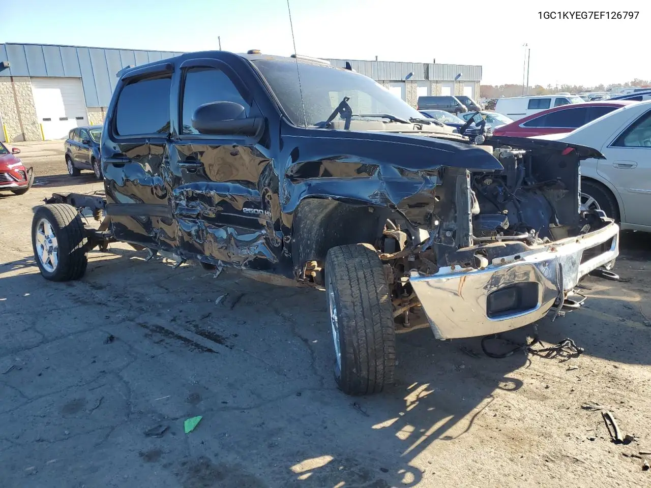 1GC1KYEG7EF126797 2014 Chevrolet Silverado K2500 Heavy Duty Ltz