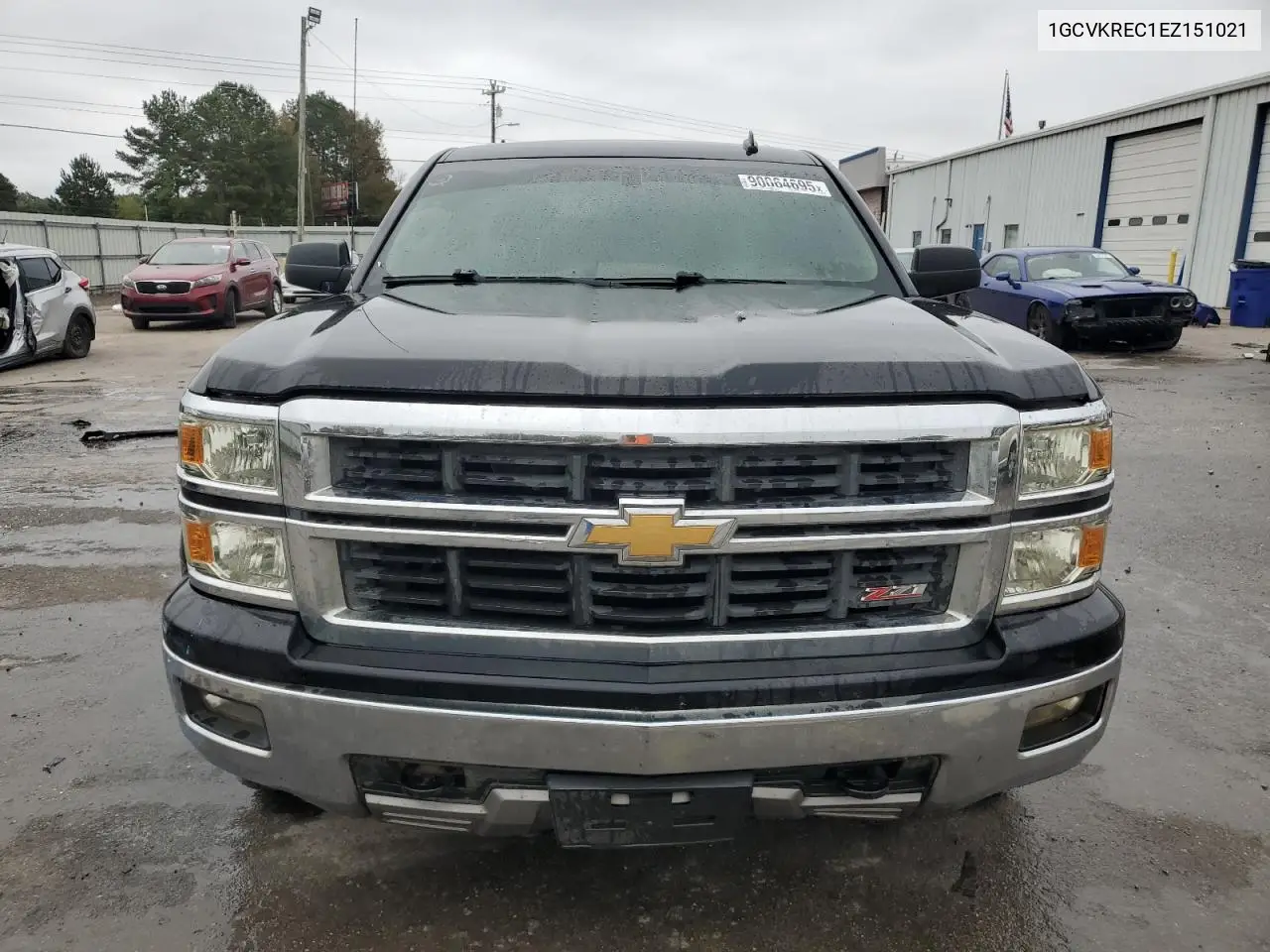 1GCVKREC1EZ151021 2014 Chevrolet Silverado K1500 Lt