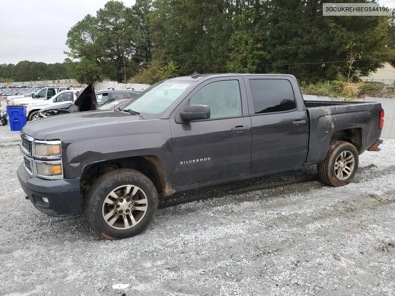 3GCUKREH8EG544196 2014 Chevrolet Silverado K1500 Lt