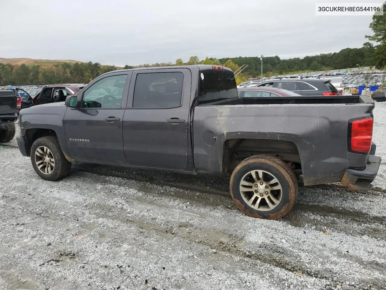 3GCUKREH8EG544196 2014 Chevrolet Silverado K1500 Lt