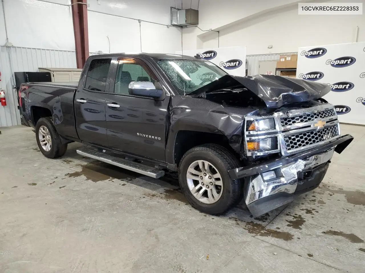 1GCVKREC6EZ228353 2014 Chevrolet Silverado K1500 Lt