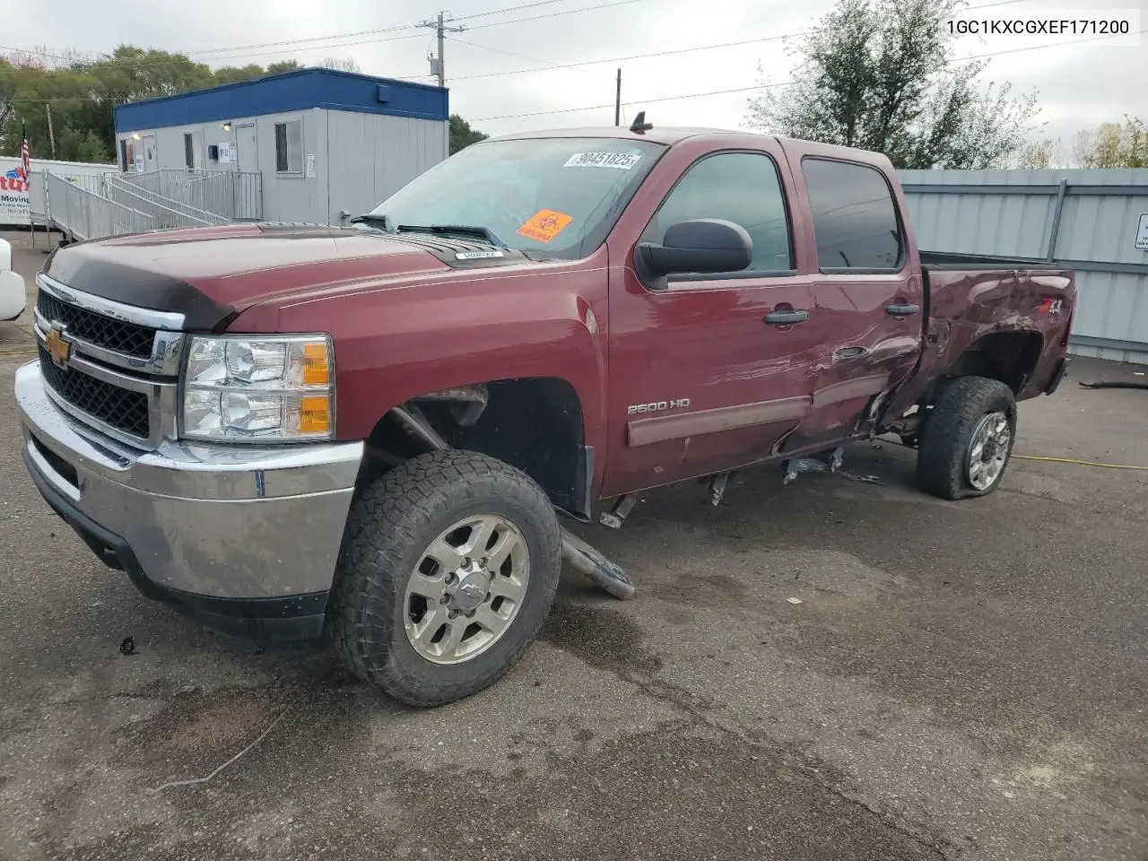 1GC1KXCGXEF171200 2014 Chevrolet Silverado K2500 Heavy Duty Lt