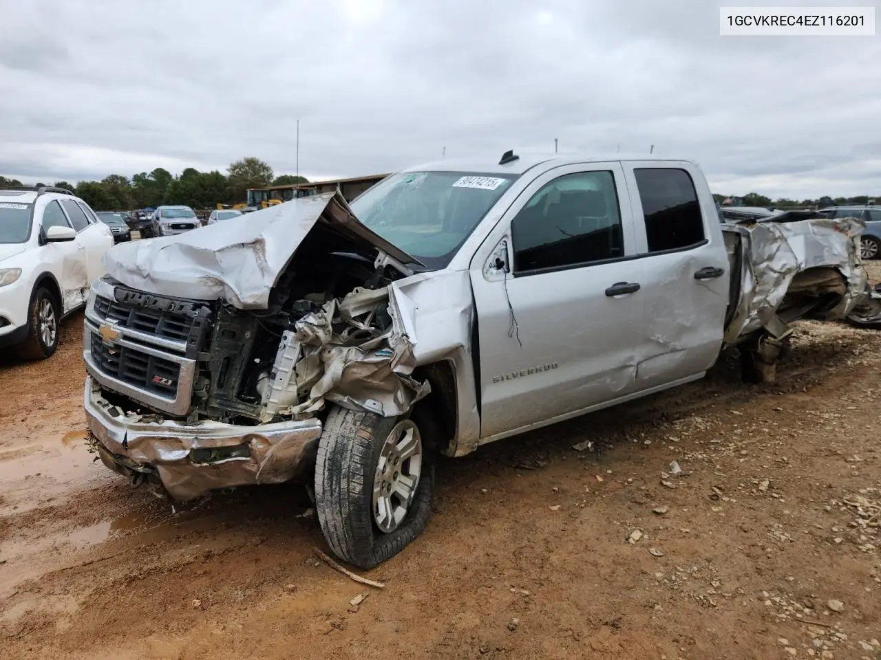 1GCVKREC4EZ116201 2014 Chevrolet Silverado K1500 Lt