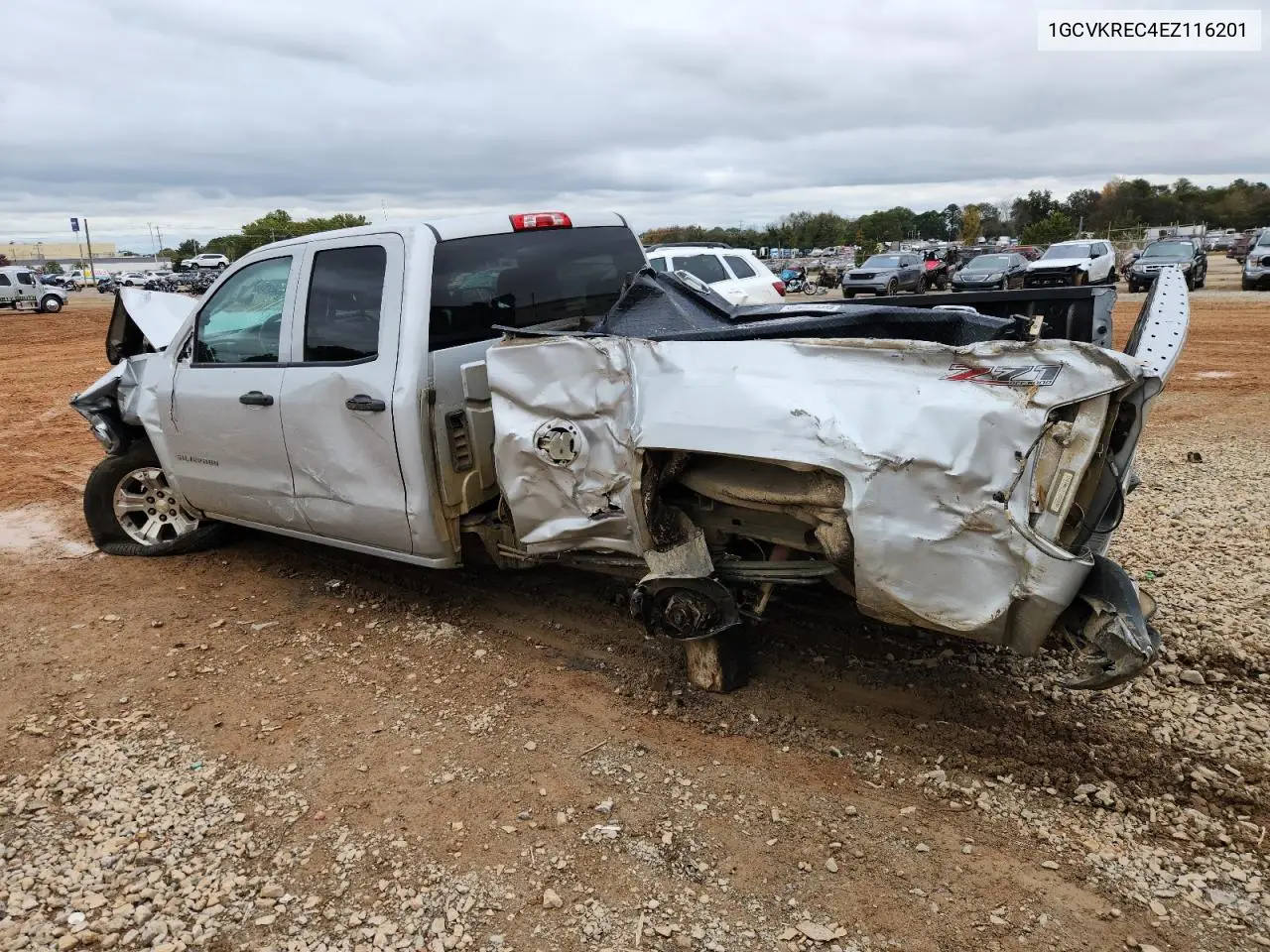 1GCVKREC4EZ116201 2014 Chevrolet Silverado K1500 Lt