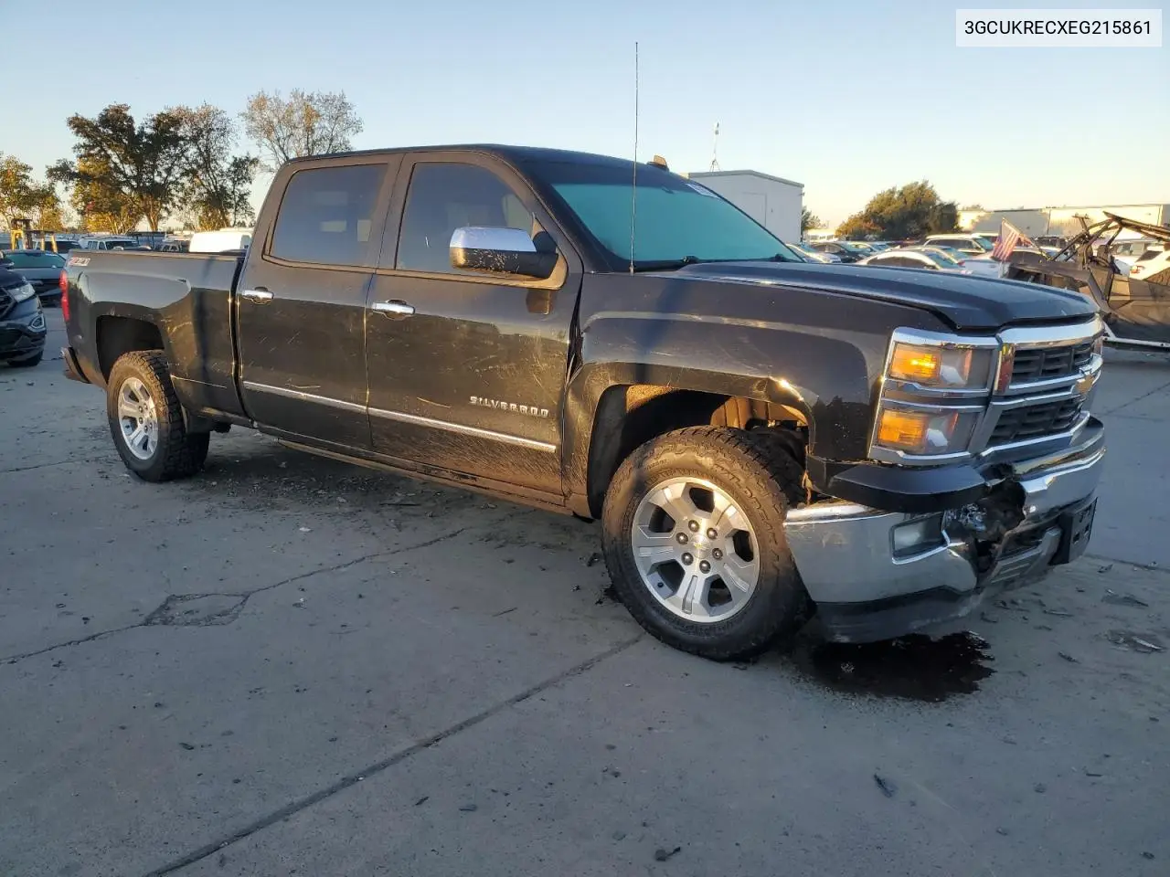 3GCUKRECXEG215861 2014 Chevrolet Silverado K1500 Lt