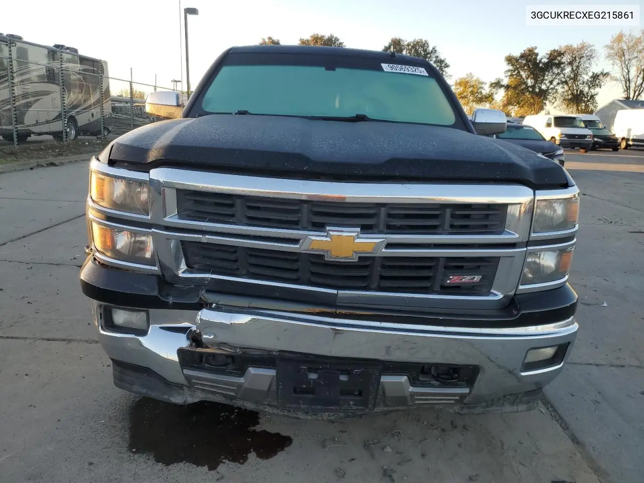 3GCUKRECXEG215861 2014 Chevrolet Silverado K1500 Lt