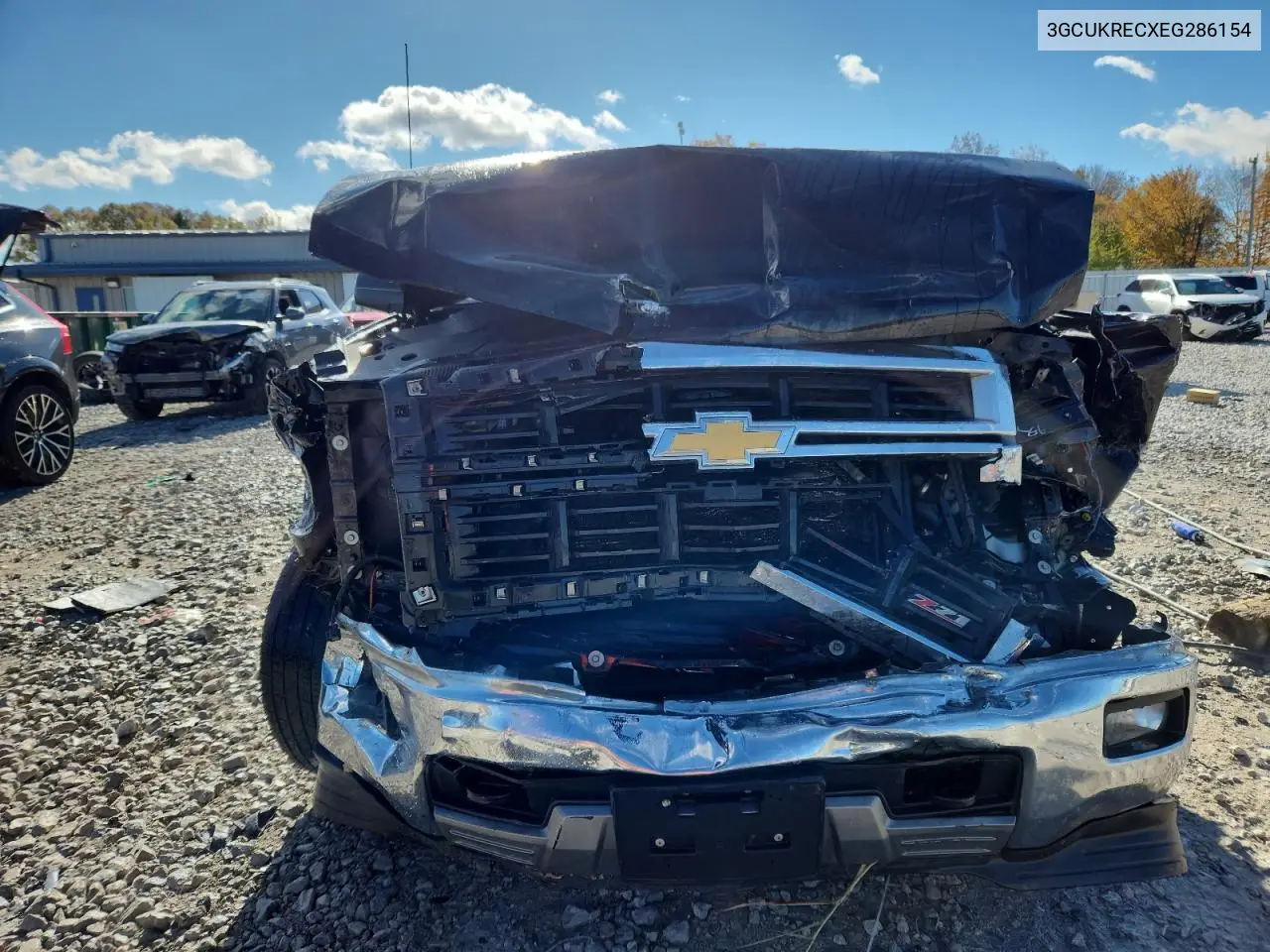 3GCUKRECXEG286154 2014 Chevrolet Silverado K1500 Lt