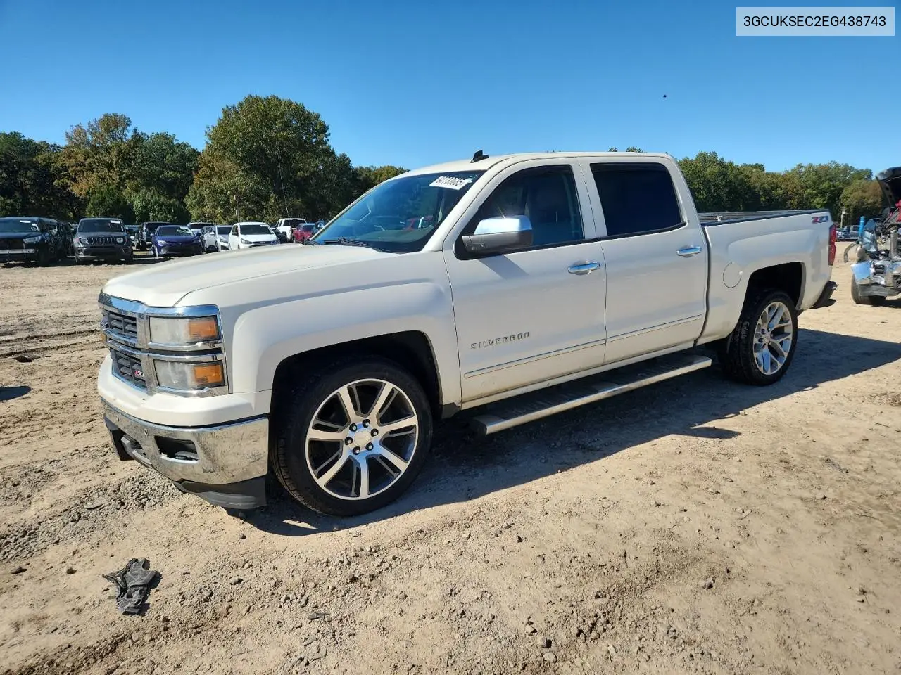3GCUKSEC2EG438743 2014 Chevrolet Silverado K1500 Ltz