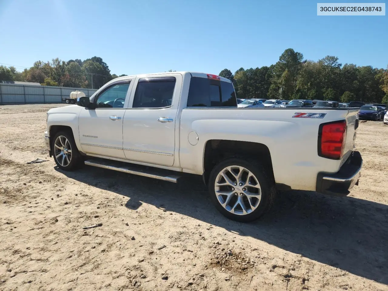 3GCUKSEC2EG438743 2014 Chevrolet Silverado K1500 Ltz