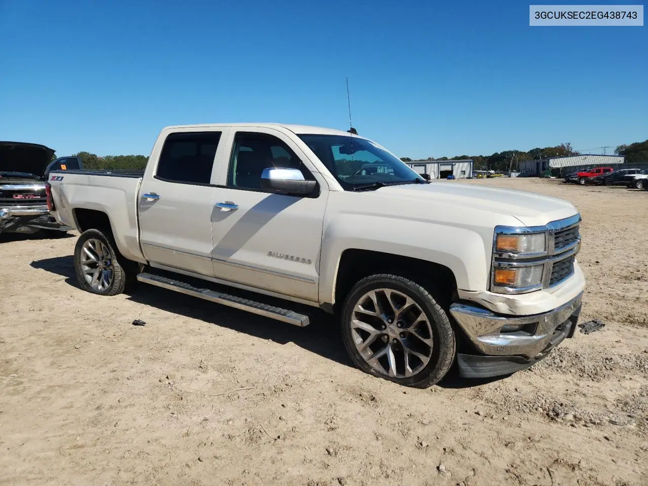 3GCUKSEC2EG438743 2014 Chevrolet Silverado K1500 Ltz