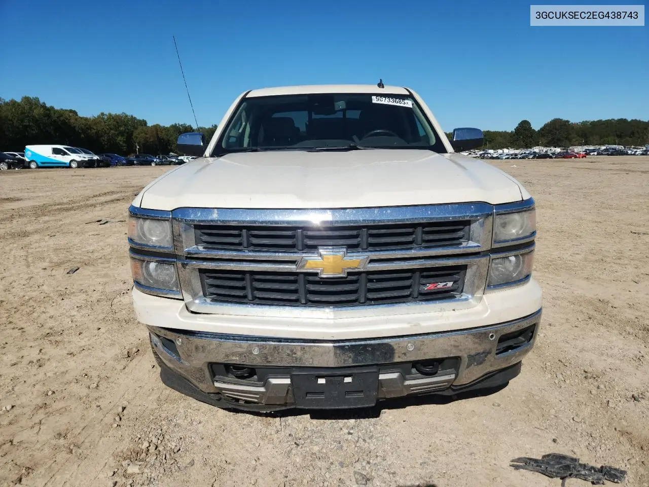 3GCUKSEC2EG438743 2014 Chevrolet Silverado K1500 Ltz