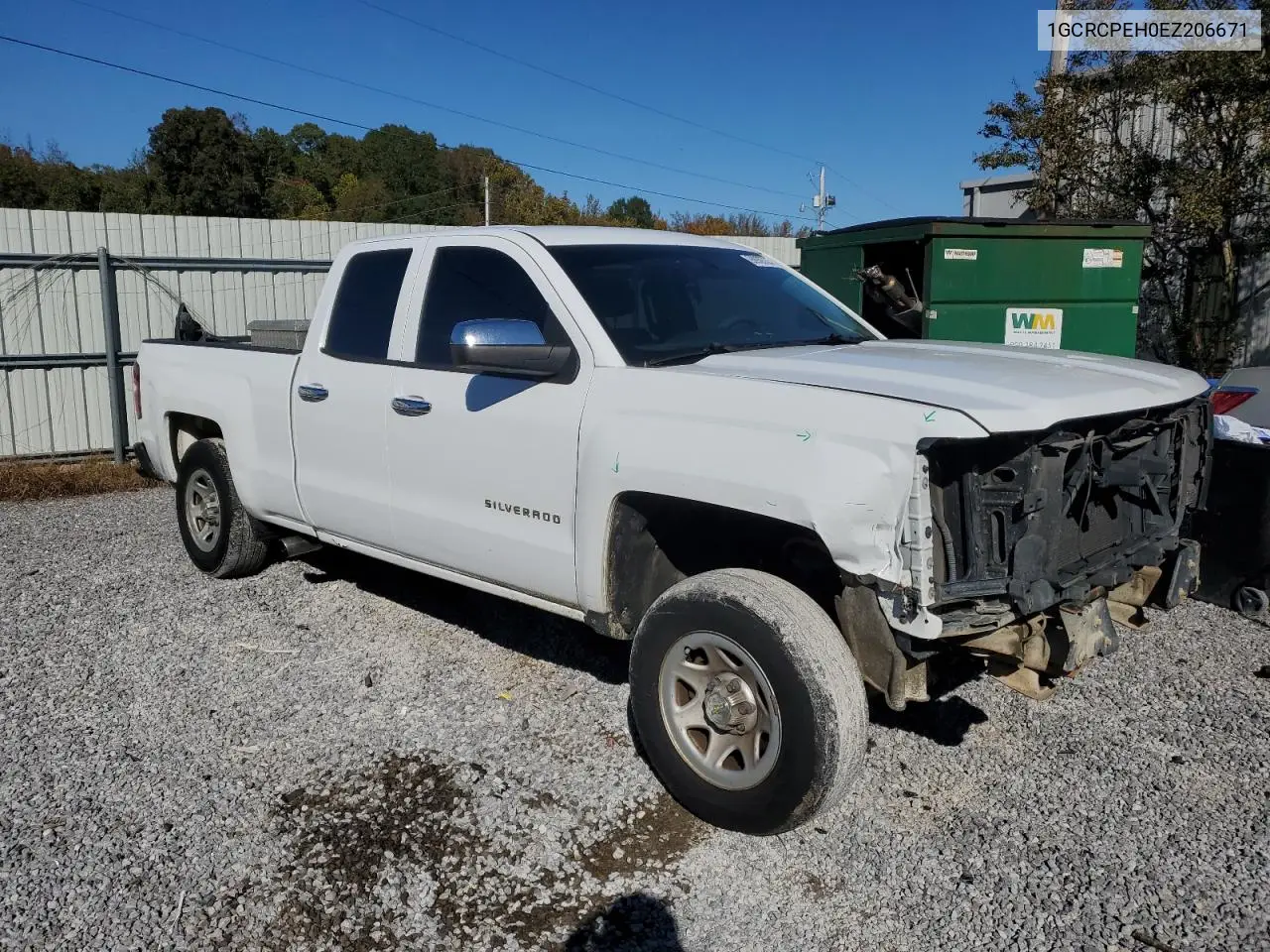 1GCRCPEH0EZ206671 2014 Chevrolet Silverado C1500