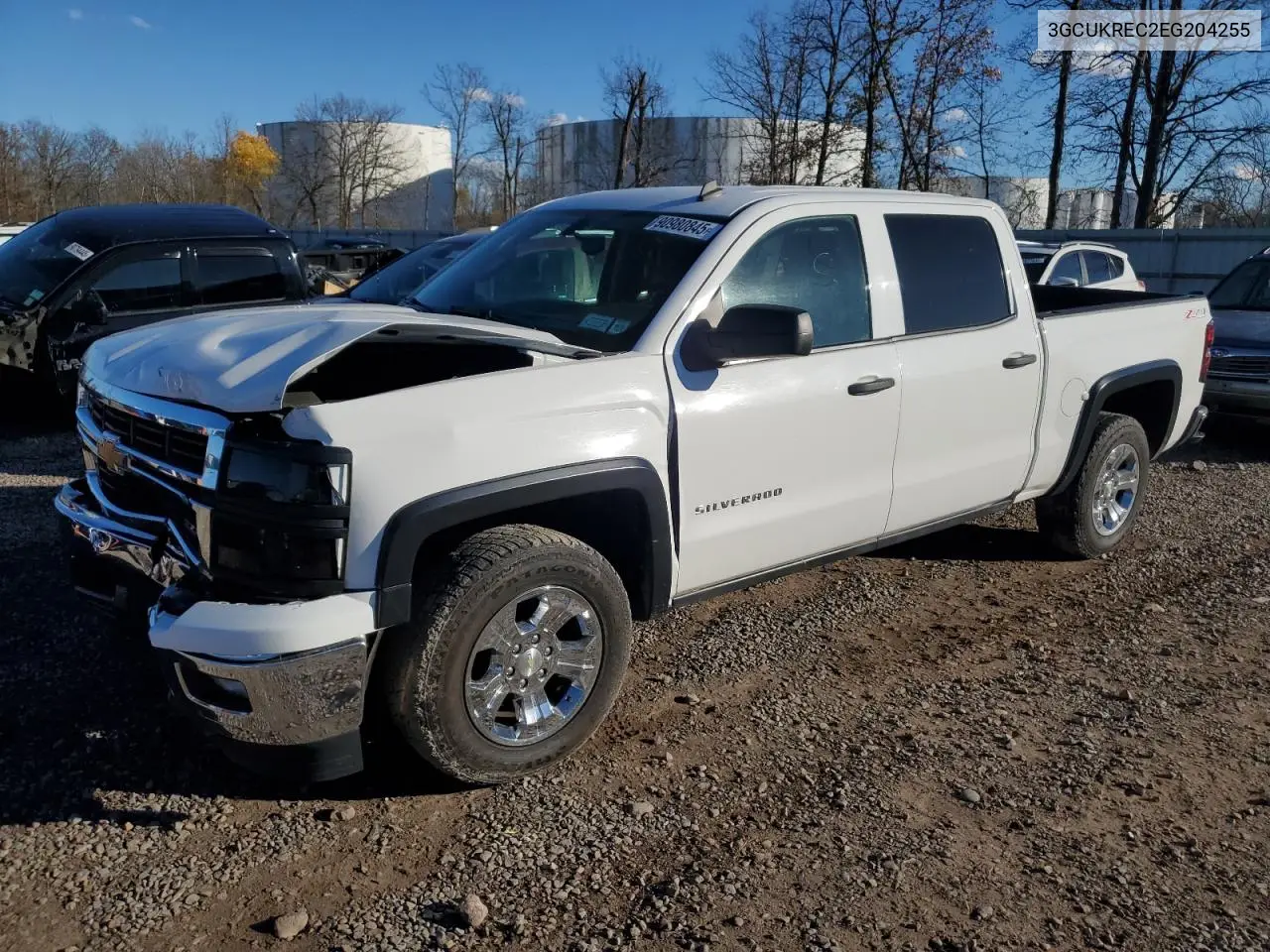 3GCUKREC2EG204255 2014 Chevrolet Silverado K1500 Lt