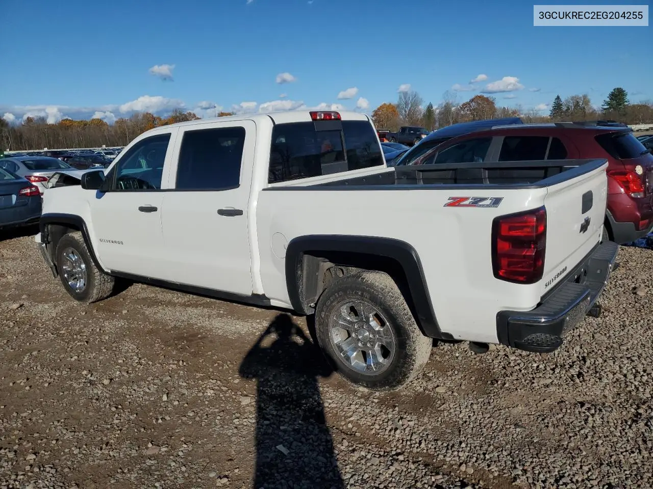 3GCUKREC2EG204255 2014 Chevrolet Silverado K1500 Lt