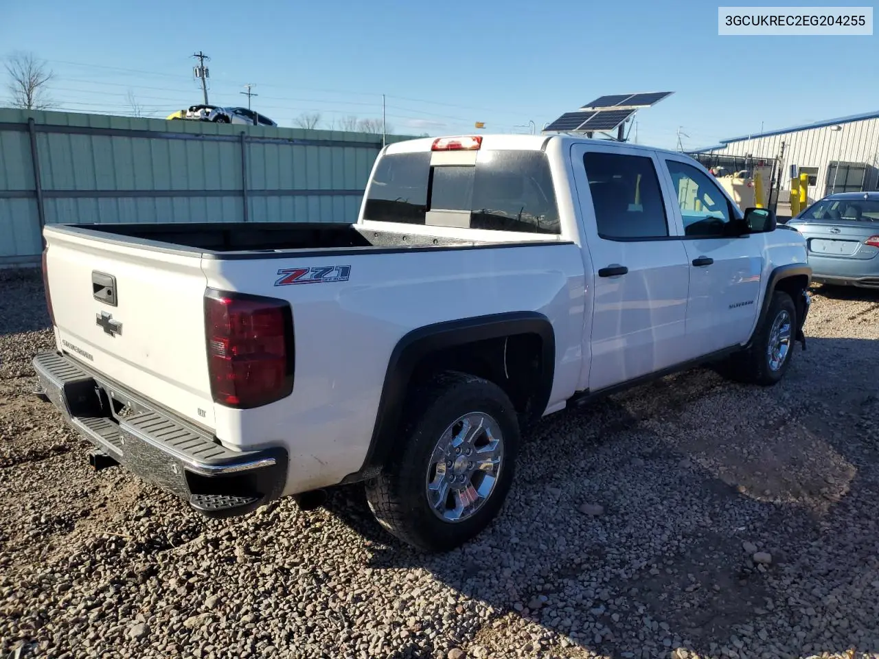 3GCUKREC2EG204255 2014 Chevrolet Silverado K1500 Lt