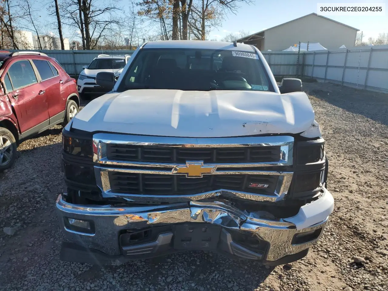 3GCUKREC2EG204255 2014 Chevrolet Silverado K1500 Lt