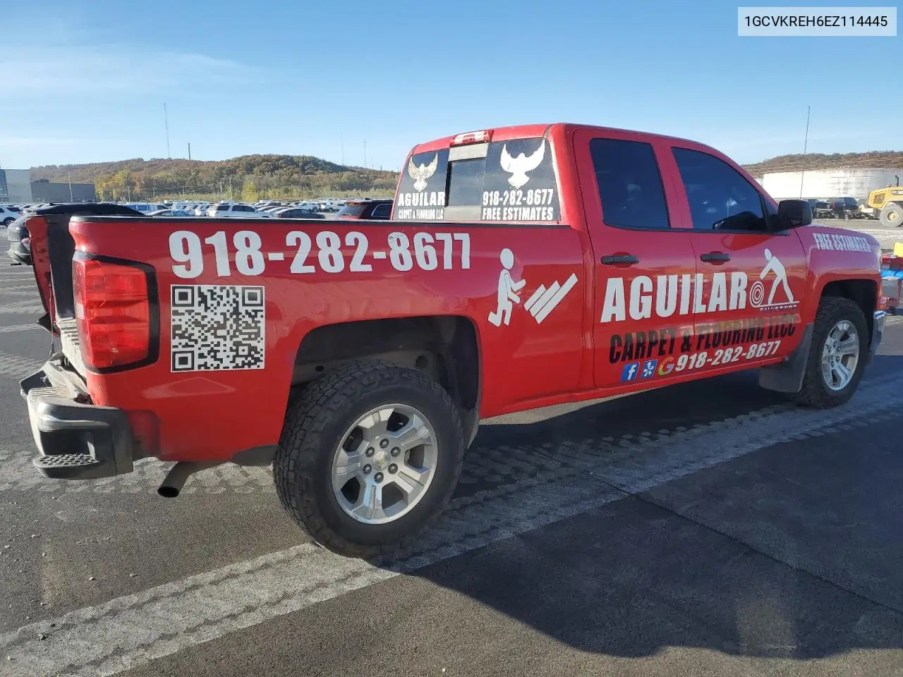 1GCVKREH6EZ114445 2014 Chevrolet Silverado K1500 Lt