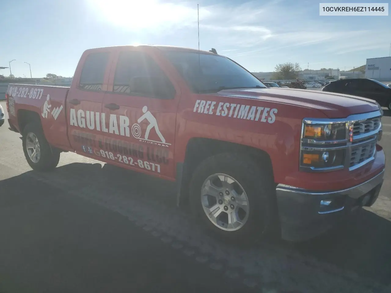 1GCVKREH6EZ114445 2014 Chevrolet Silverado K1500 Lt
